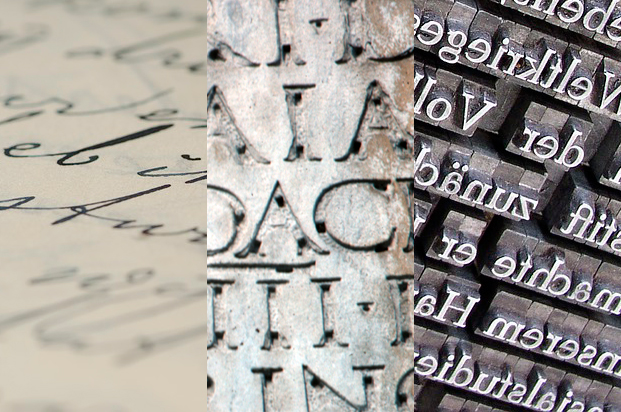 Caligrafía lettering tipografía